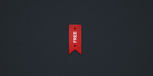 Ribbons, Stickers and Badges collection PSD
