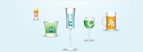 Round Ups Of Social Icon Sets For blogs