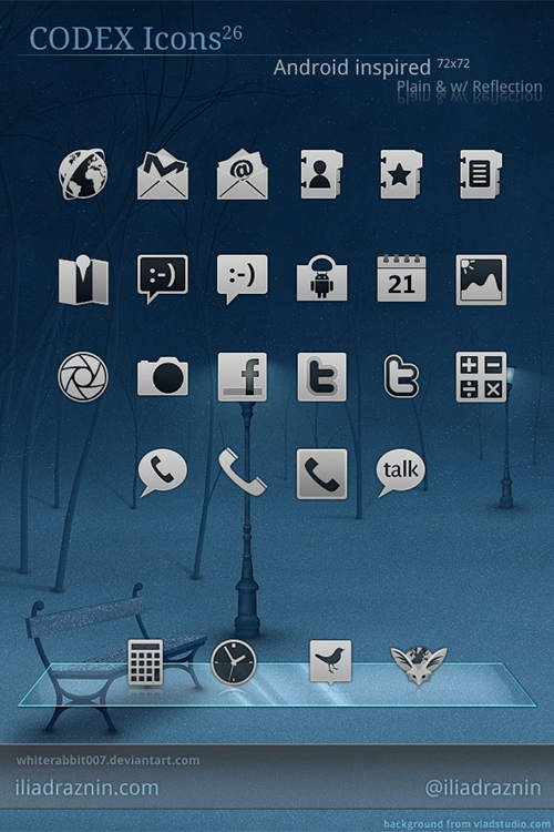 Free Stylish Icon Sets for Mobile Application