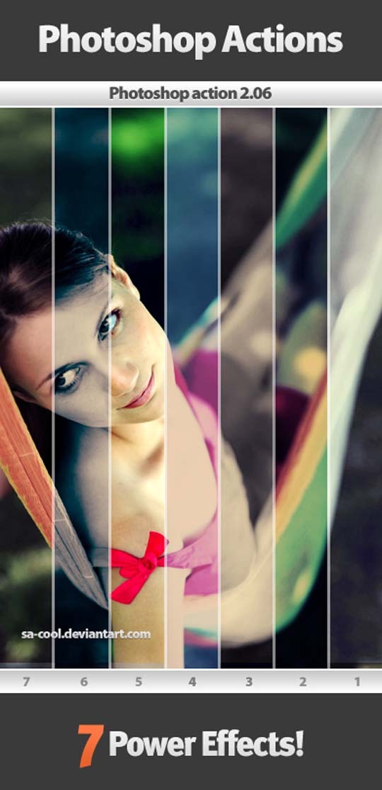 The Ultimate Collection Of 500+ Useful Free Photoshop Actions