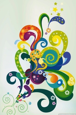 abstract and inspired wallpapers for Iphone