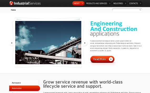 Free Professional PSD Web Templates