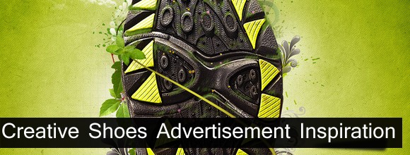 Creative Shoes Advertisement Inspiration