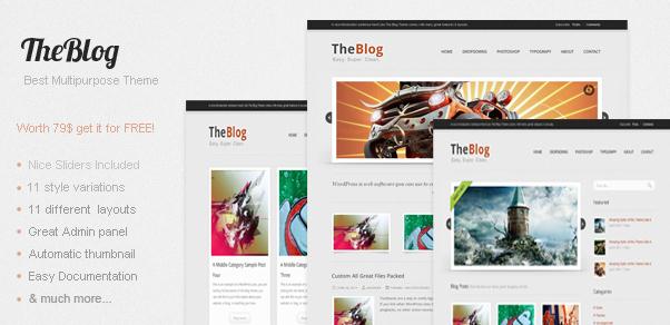 54 Free Premium WordPress Themes 1 For You
