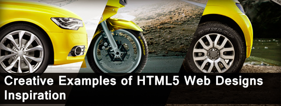 Creative Examples of HTML5 Web Designs Inspiration