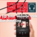 Spice Up Your Website with Parallax Scrolling