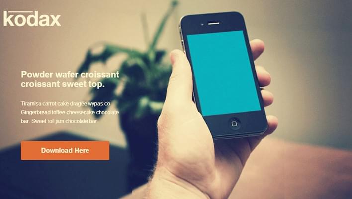 Examples of Minimalist Landing Pages