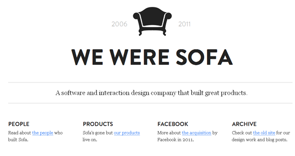 We Were Sofa