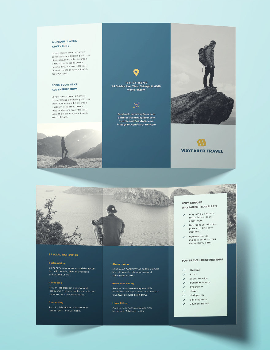 awesome brochure designs