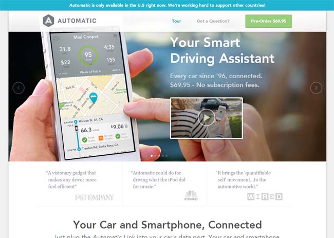 landing pages for apps