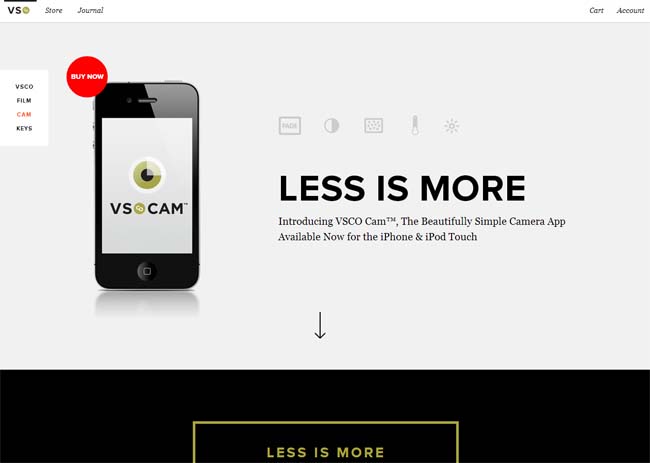 landing pages for apps