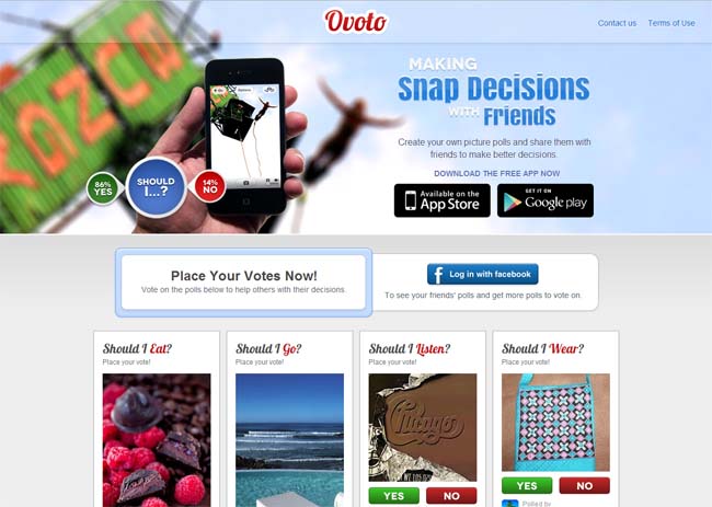 landing pages for apps