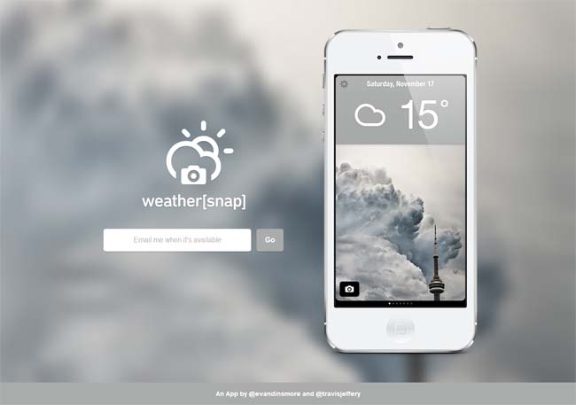 landing pages for apps