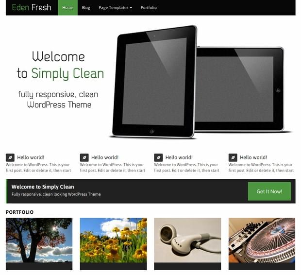 Free Responsive WordPress Themes
