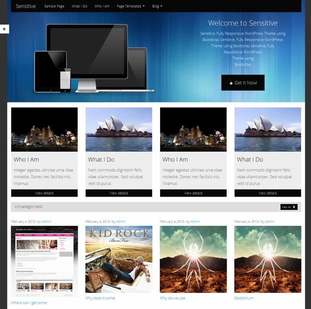 Free Responsive WordPress Themes