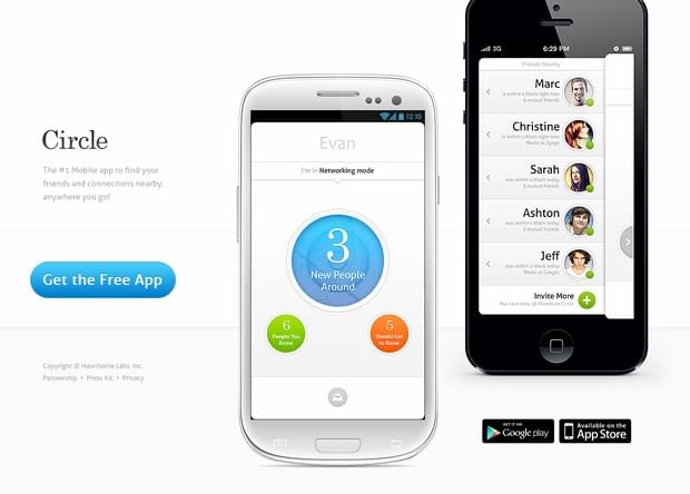 iPhone website design