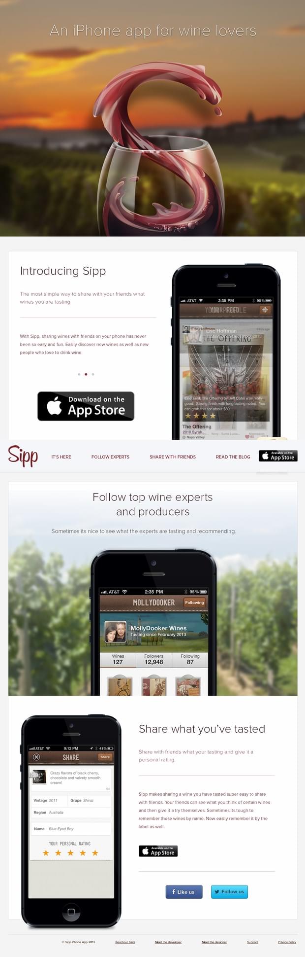 mobile web design inspiration