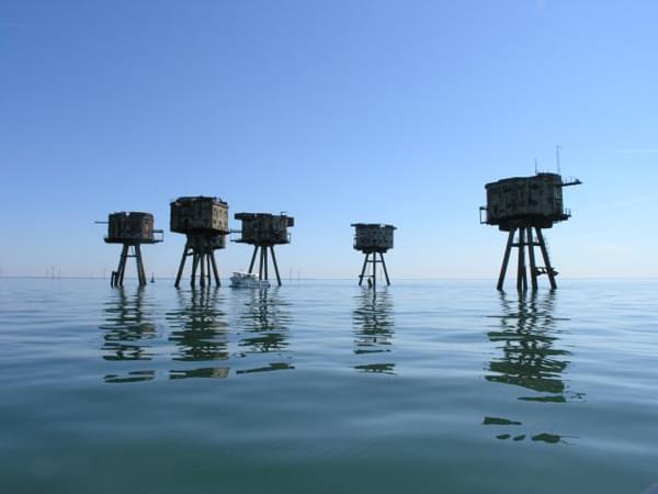 Thames Estuary Army Forts or the Maunsell Forts