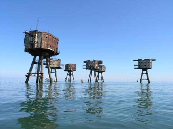 Thames Estuary Army Forts or the Maunsell Forts