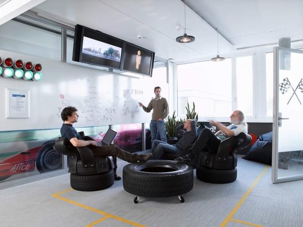 Downgraf - Imaginative Google Office of Zurich(23)