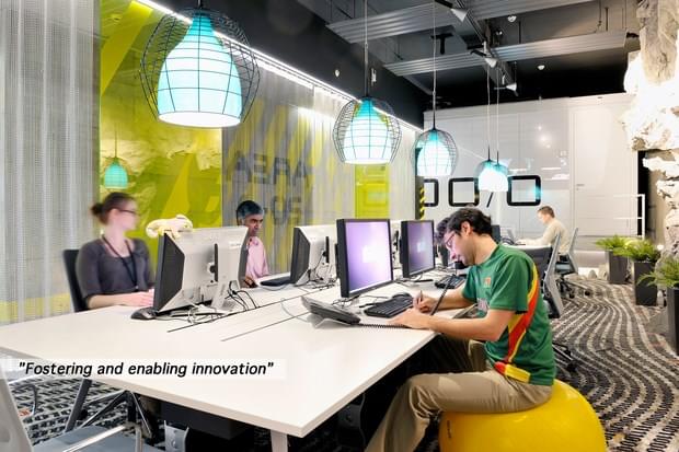 Downgraf - Imaginative Google Office of Zurich(35)