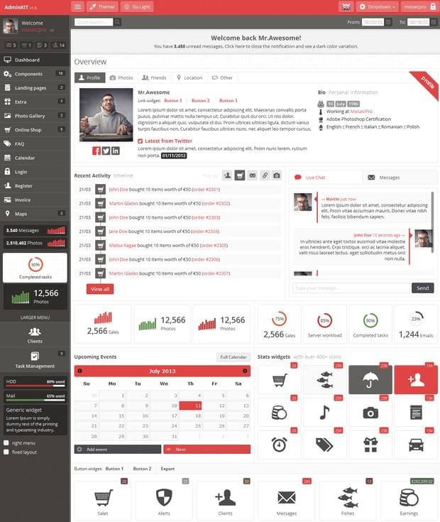 20 Perfect Admin Template of Your Next Project (11)
