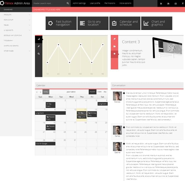 20 Perfect Admin Template of Your Next Project (9)