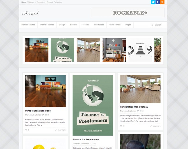 Collection of free blogger templates