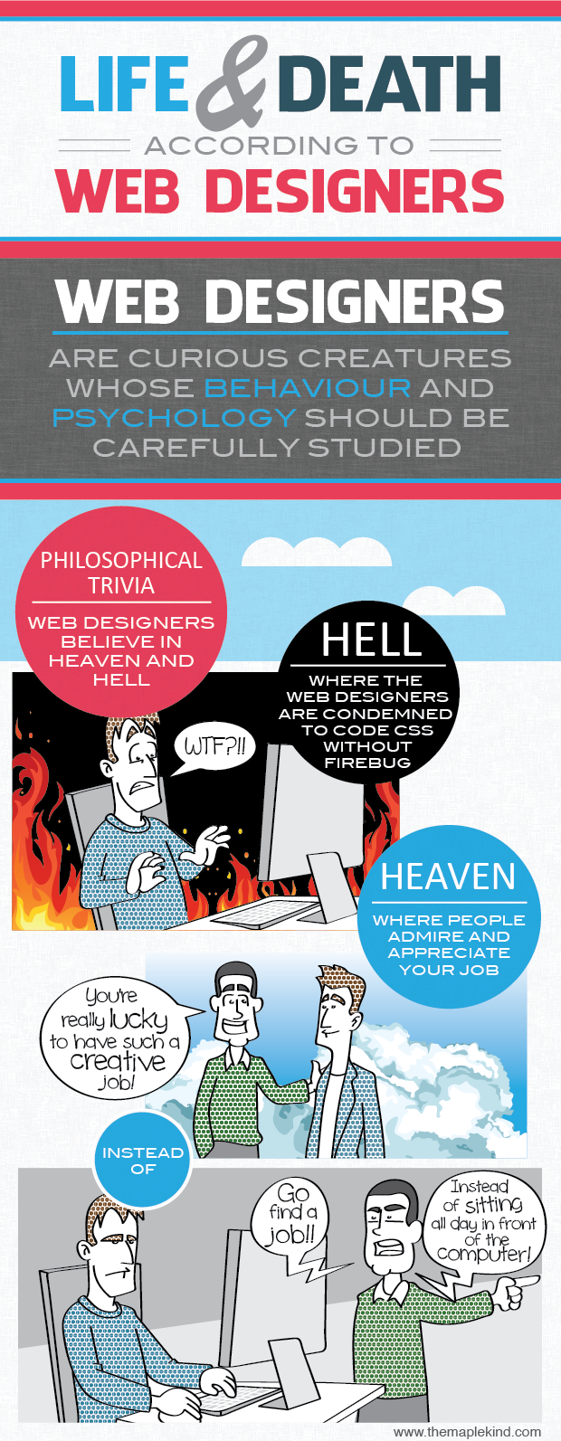 Life and Death According to Web Designers 