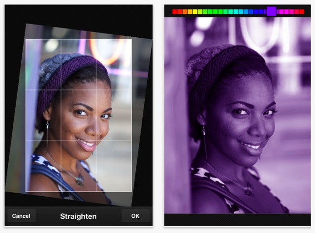 Adobe Photoshop Express iPhone Apps