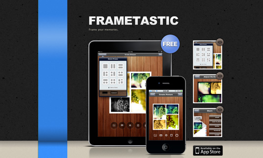 Frametastic iPhone Apps For Graphic Designers