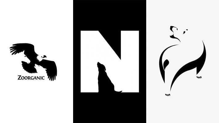Cleaver Nagative Space Logo Design
