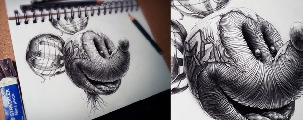 pencil sketches