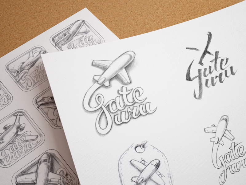 Logo Design Sketching