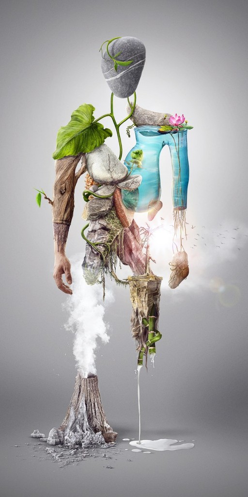 Nature Man - Digital illustration - Photo Manipulation