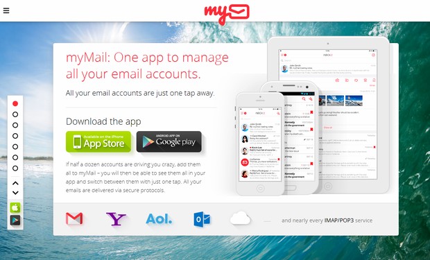 Email App Web Design