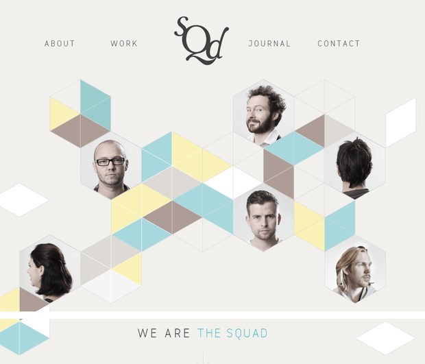 The Squad-Minimal-Web-Design