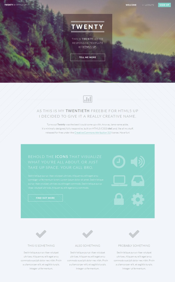 Free HTML5 CSS3 Responsive Templates