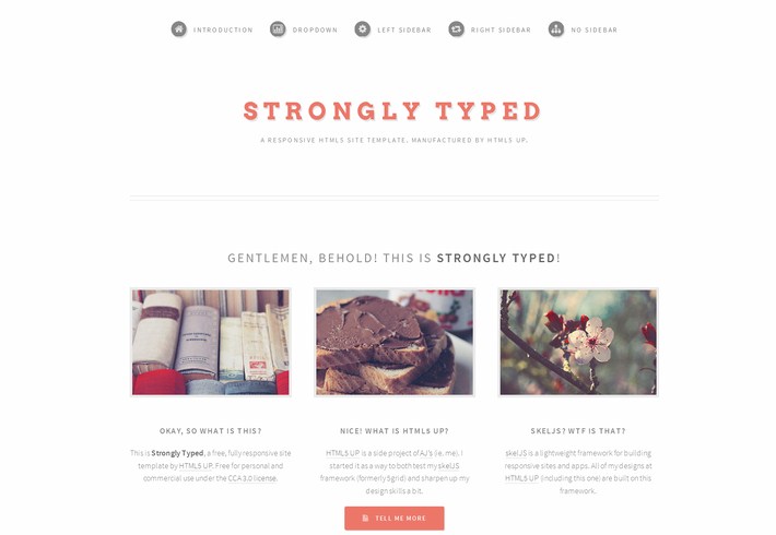 Free HTML5 CSS3 Responsive Templates