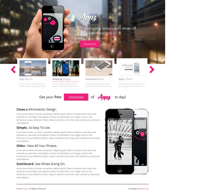 Appz Website Template