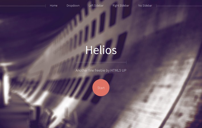 Helios Free Responsive Theme