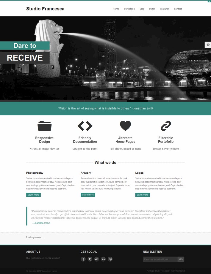 Studio Francesca Theme