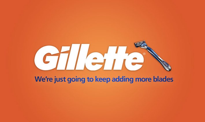 Gillette Brand-Slogan