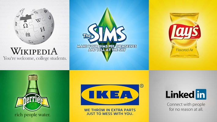 Honest Brand Slogans by Clif Dickens
