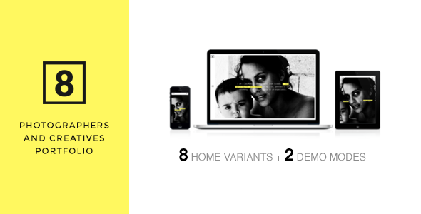 EIGHT - Portfolio for Photographers & Creatives