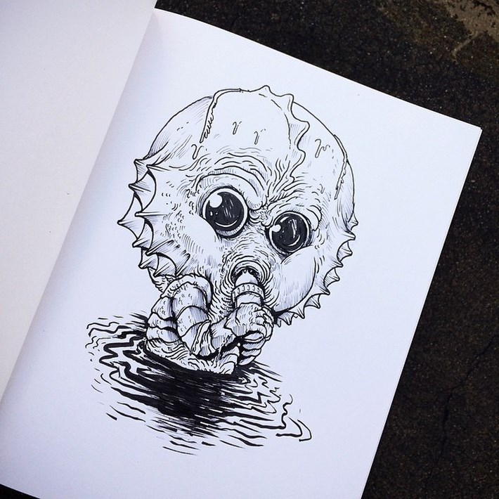 Alex Solis Turns Famous Horror Character as Baby Terrors