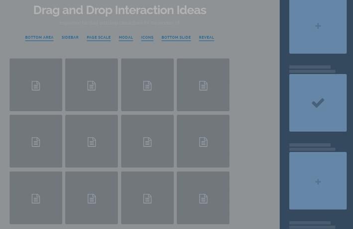 Drag and Drop Interaction Ideas for Web Developers