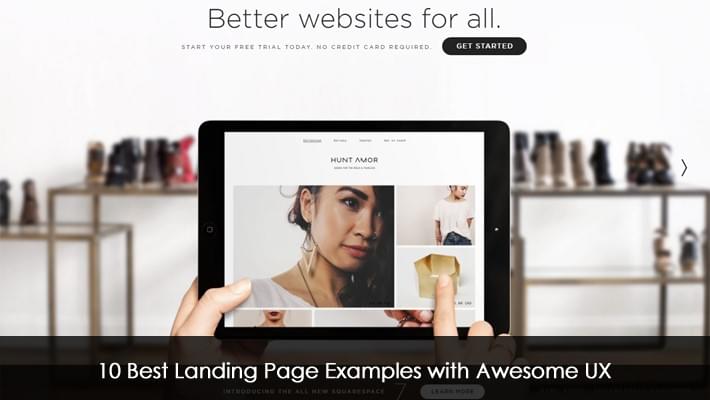 10 Best Landing Page Examples with Awesome UX