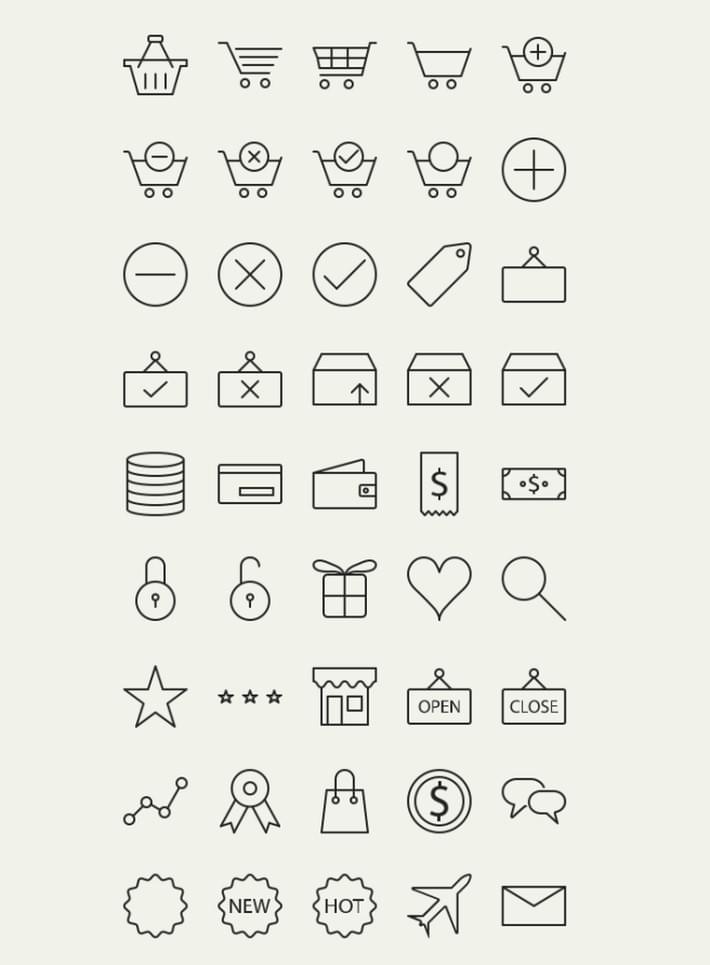 45-Free-Vector-Outline-Ecommerce-Icons