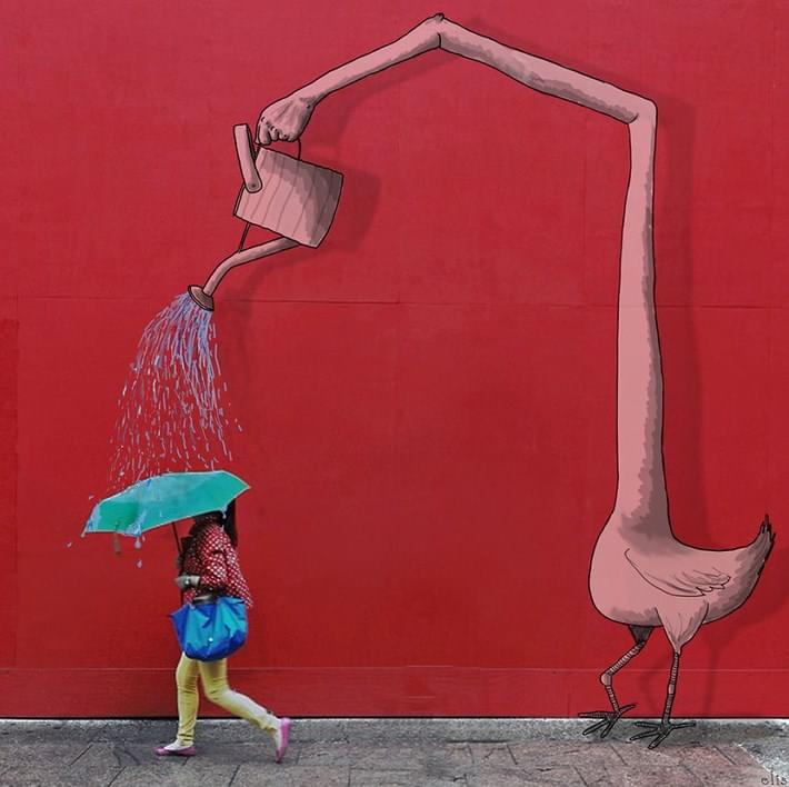 Eliska_Adds_Humorous_Illustrations_to_Photos_of_New_York